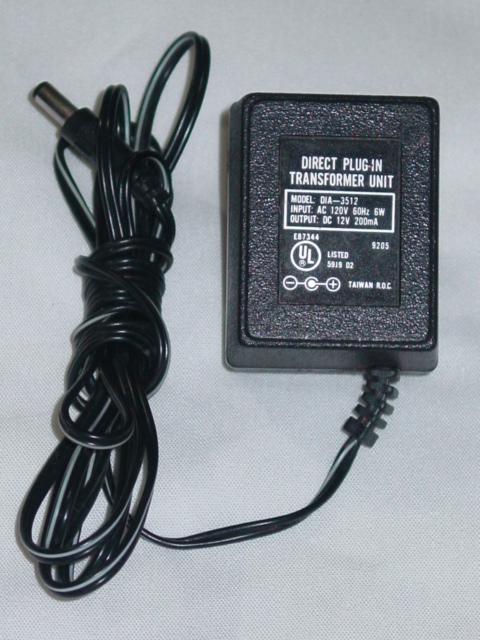 NEW DIA-3512 AC Adapter 12V 200mA DIA3512 - Click Image to Close